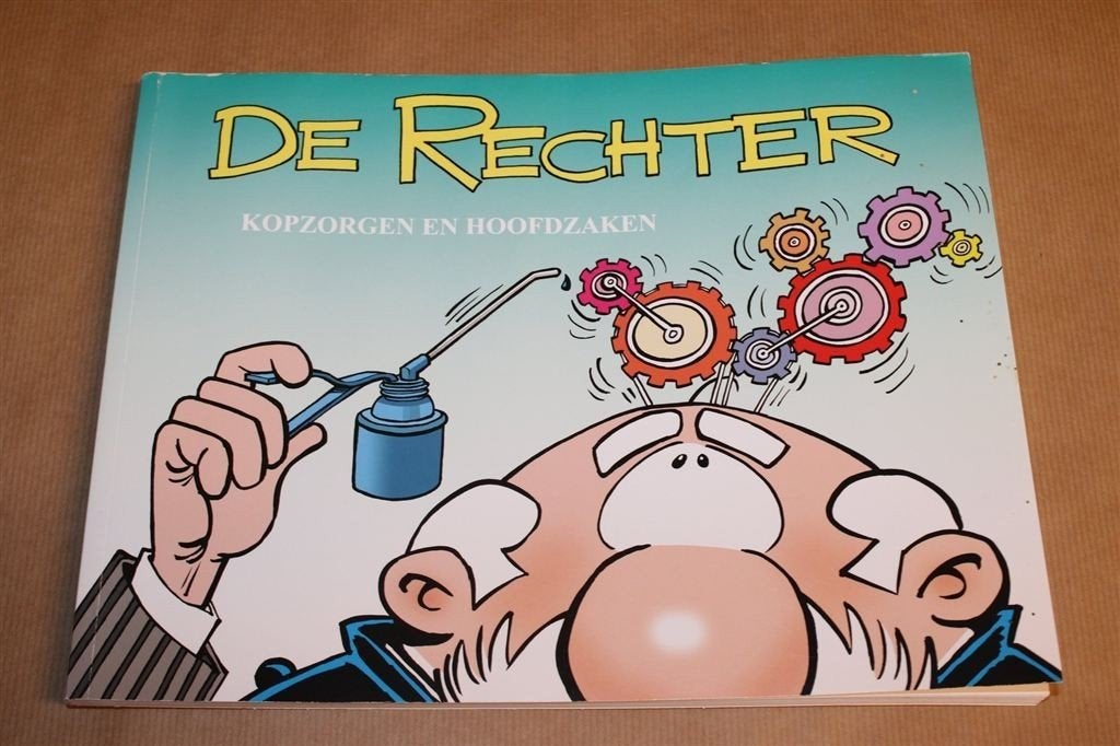 Kopzorgen En Hoofdzaken — De Rechter Strip 22 [2019], Eén stripboek, Ophalen of Verzenden, Gelezen