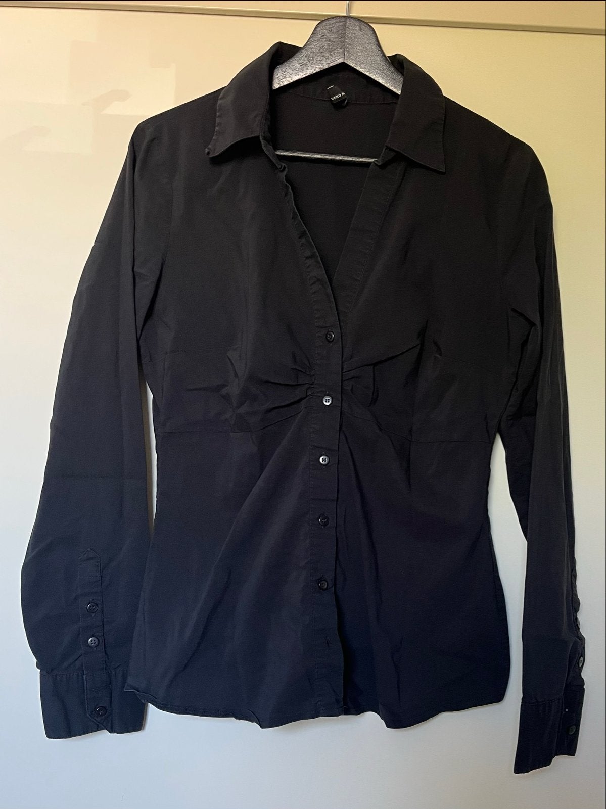 Vero Moda Zwarte Blouse Maat L, Ophalen of Verzenden, Gedragen, Maat 42/44 (L), Zwart