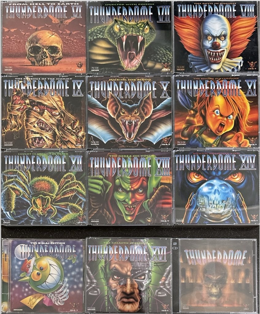 Thunderdome CD Collectie (Originele jaren '90) – Topstaat, Gebruikt, Hardcore, Ophalen of Verzenden, Eerste persing