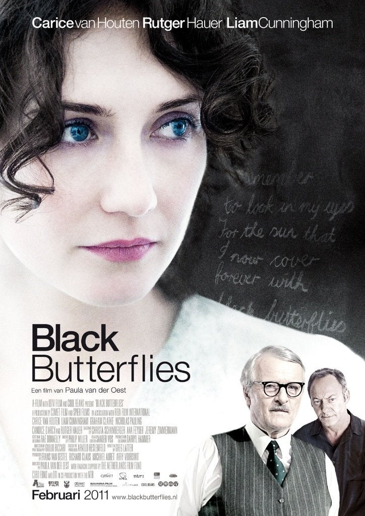 BLACK   BUTTERFLIES      filmposter., Rechthoekig Staand, Verzenden, Nieuw, A1 t/m A3