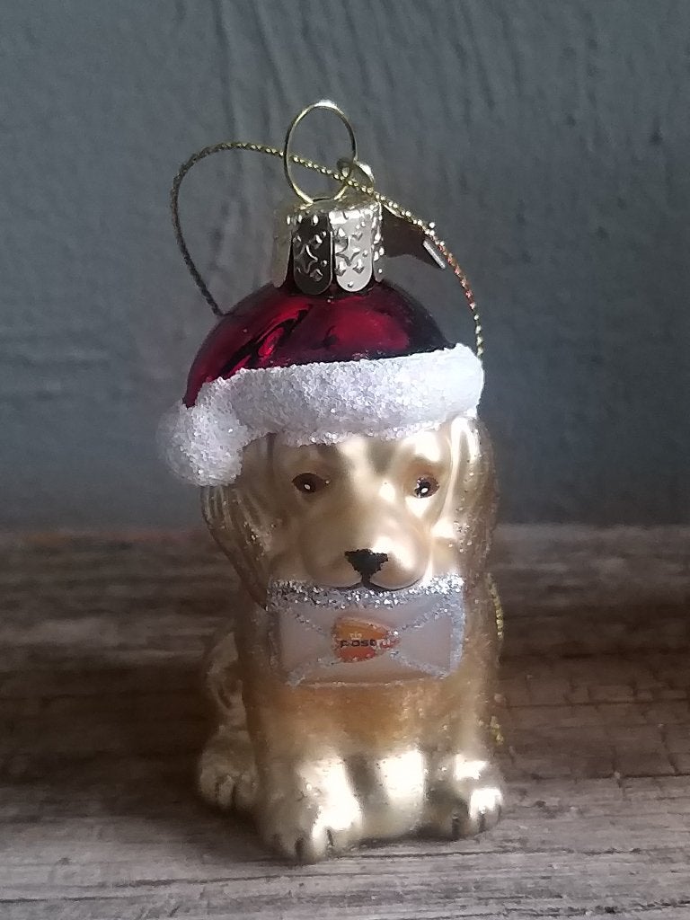 vondels kerstbal hond, Diversen, Ophalen of Verzenden, Zo goed als nieuw