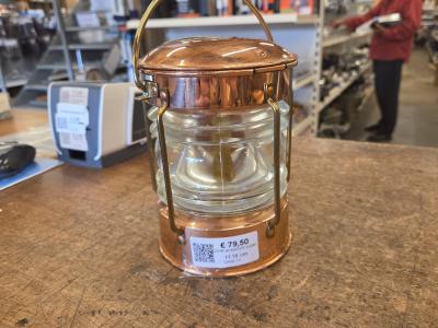 DHR ankerlicht koper H:16 cm, Watersport en Boten, Bootonderdelen, Gebruikt