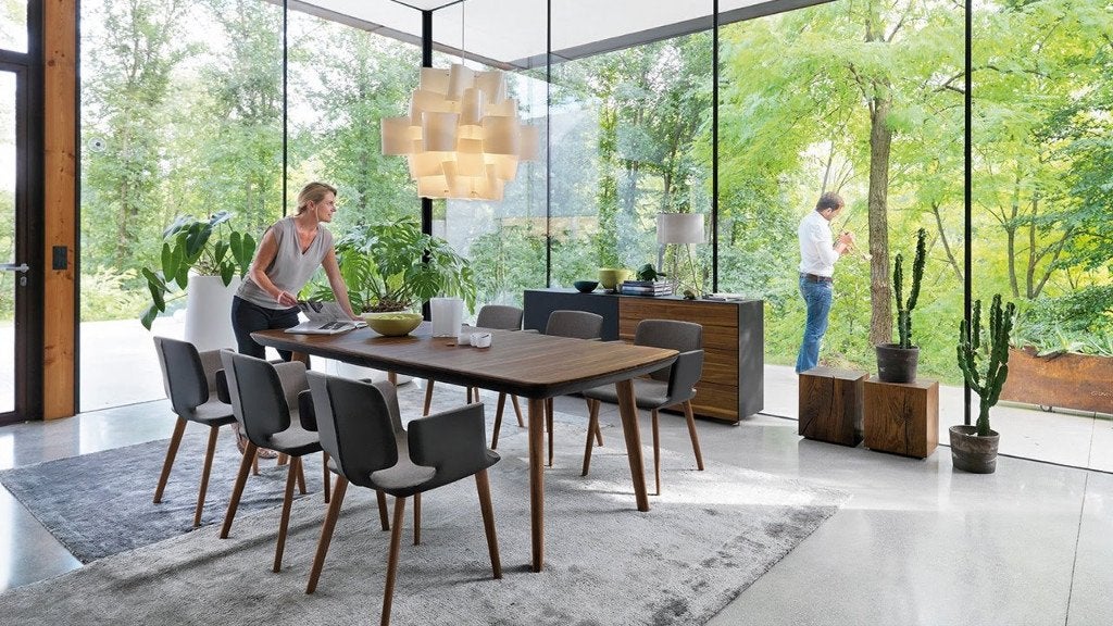 Team 7 Flaye eettafel, Ophalen, Modern , design , mid century , scandinavisch, 50 tot 100 cm, Zo goed als nieuw