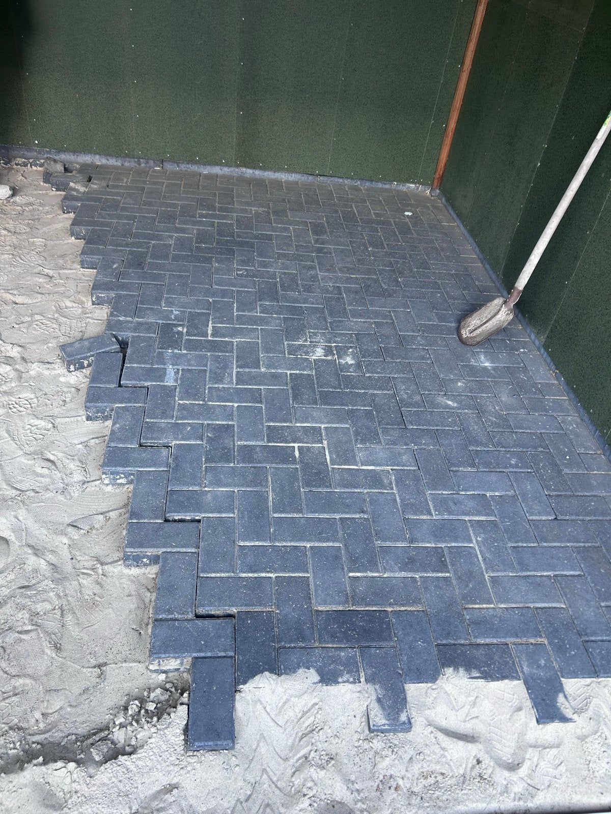 Gebruikte betontegels voor oprit of terras, Ophalen, Overige materialen, Gebruikt, Minder dan 20 cm