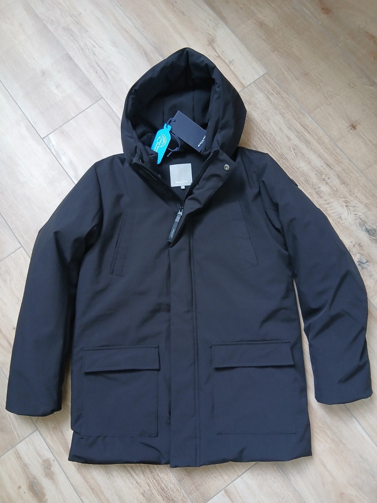 Ballin winterjas parka jongen maat 164 zwart Nieuw, Kinderen en Baby's, Nieuw, Ophalen of Verzenden, Ballin, Jongen