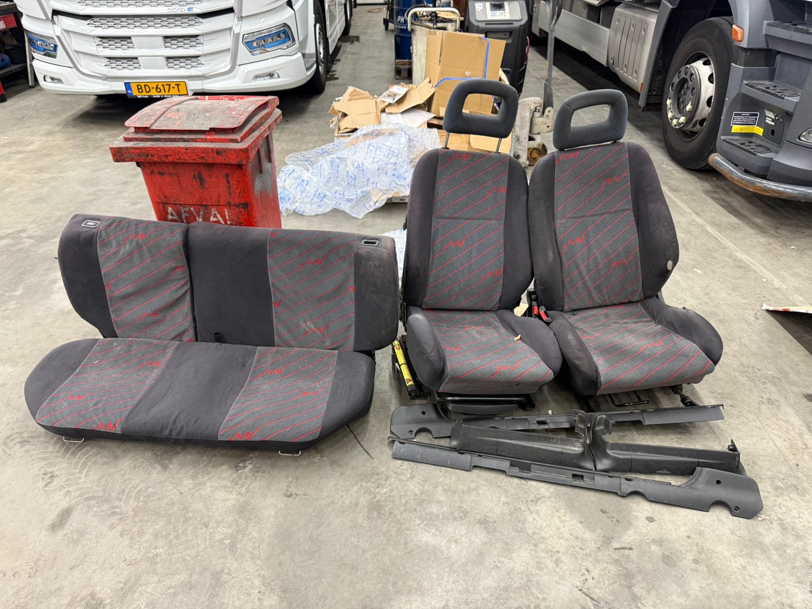 Interieur corsa b gsi, Ophalen, Gebruikt, Opel