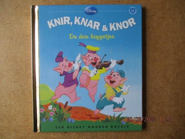 adv6940 knir knar knor de drie biggetjes hc, Boeken, Eén stripboek, Ophalen, Gelezen