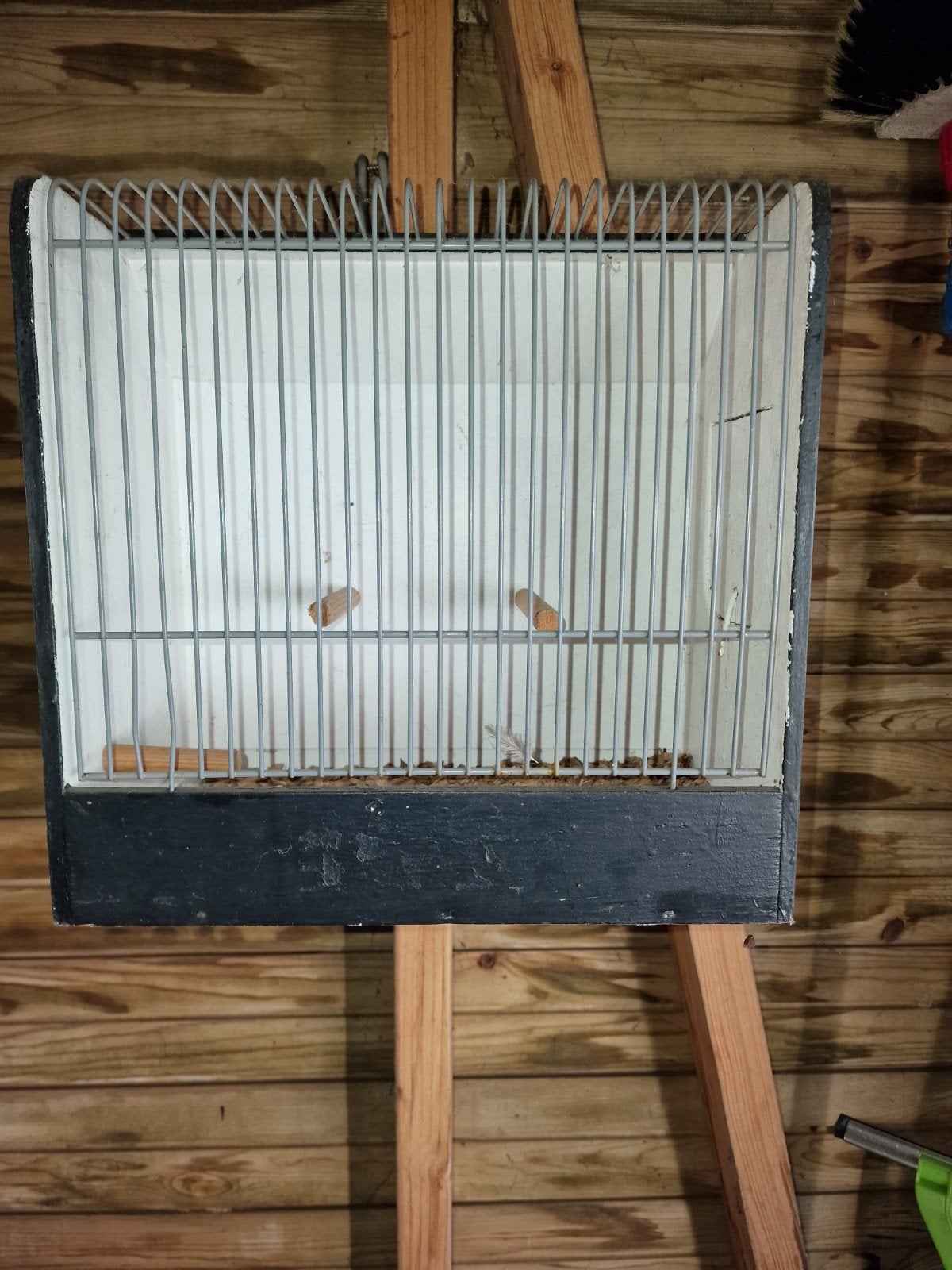 te koop vogelhokje, Dieren en Toebehoren, Ophalen, Hout, Vogelkooi