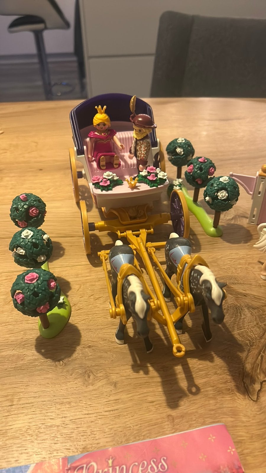 Paardenset met koets, Ophalen, Complete set, Overige typen, Zo goed als nieuw