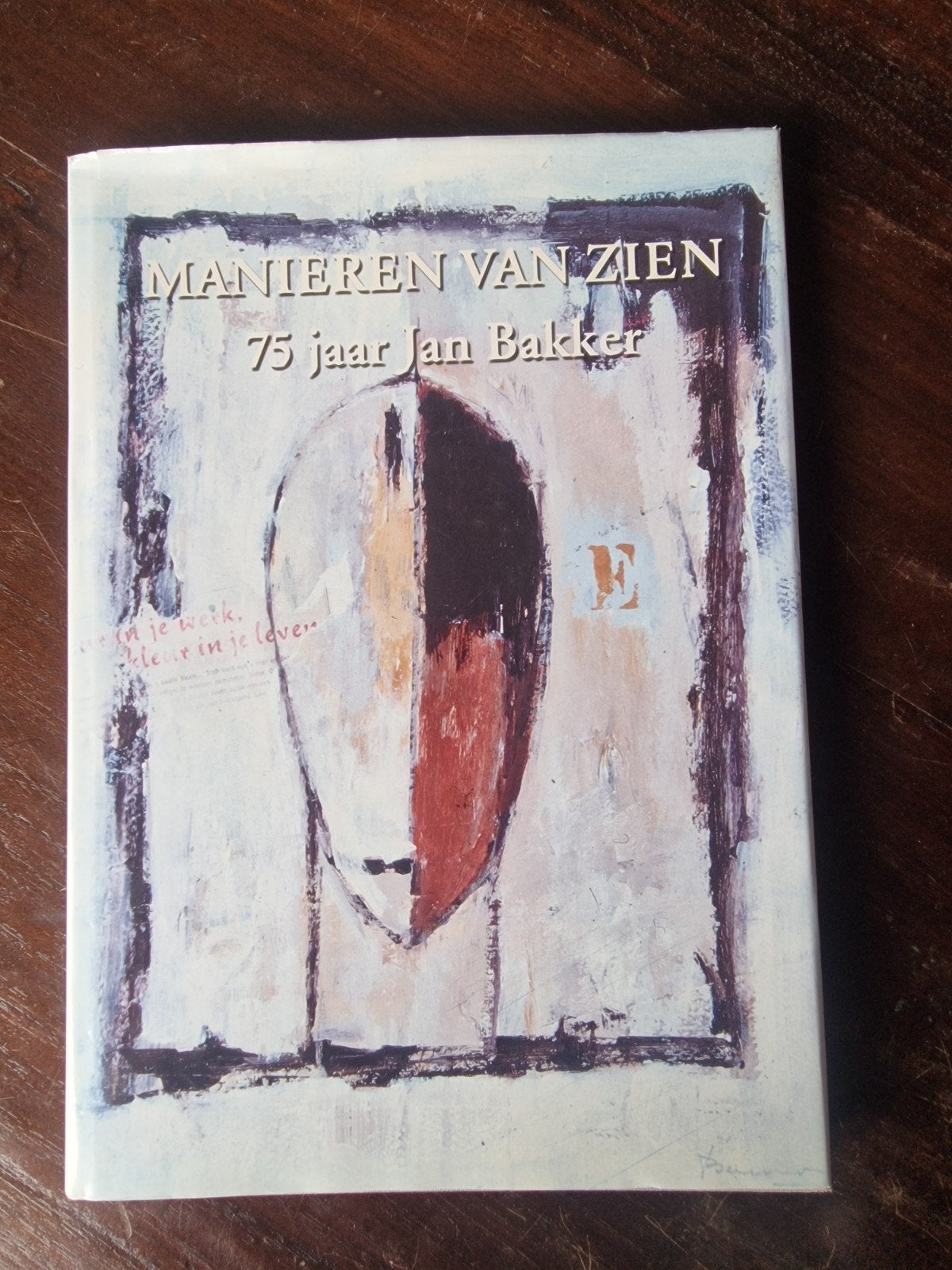 Manieren van Zien - 75 jaar Jan Bakker Kunstboek, Ophalen of Verzenden