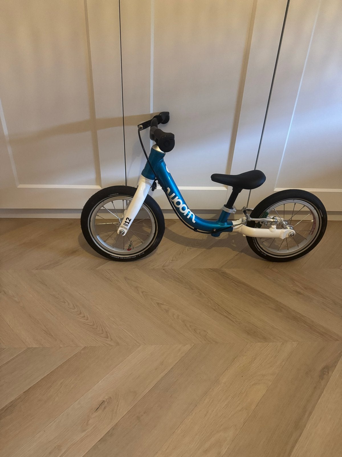 Woom 1 Loopfiets - Nieuw!, Fietsen en Brommers, Ophalen, Nieuw, Velgrem, Minder dan 16 inch