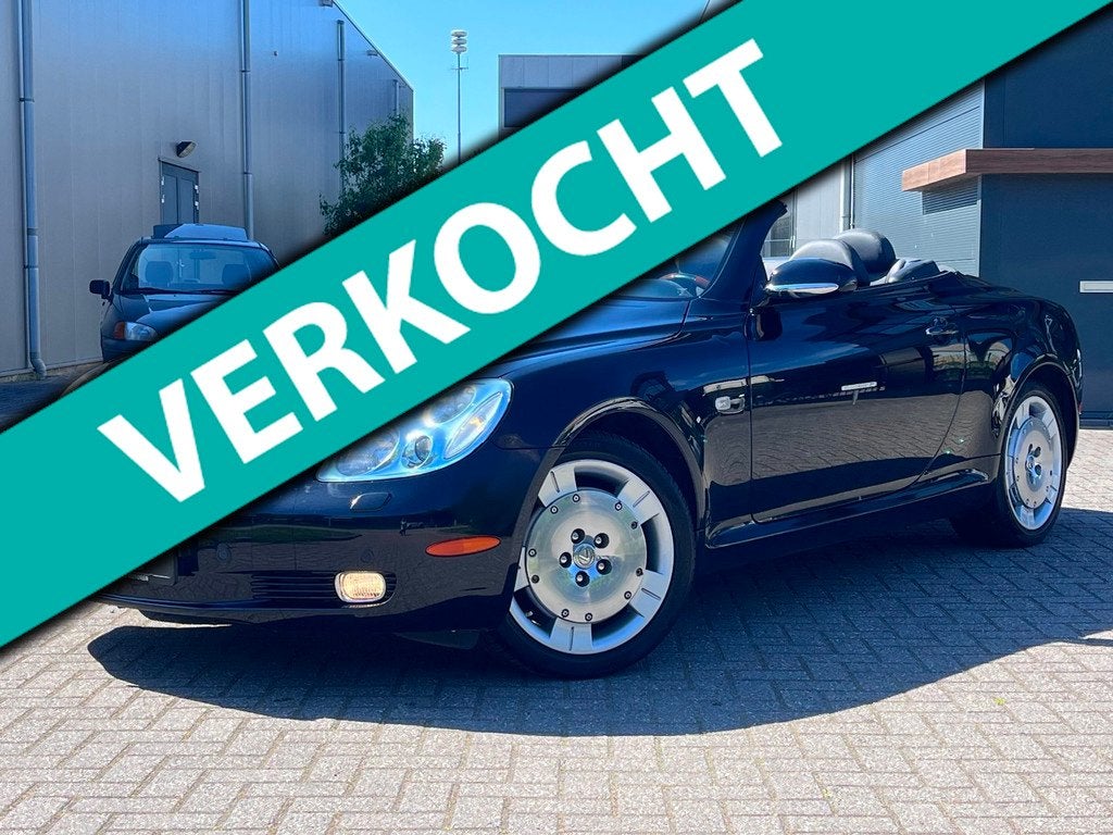 Lexus SC 430 | 4.3 V8 | 69.000 KM | FULL OPTION | UNIEKE AUT, Auto's, Lexus, Automaat, Achterwielaandrijving, Gebruikt, Cabriolet