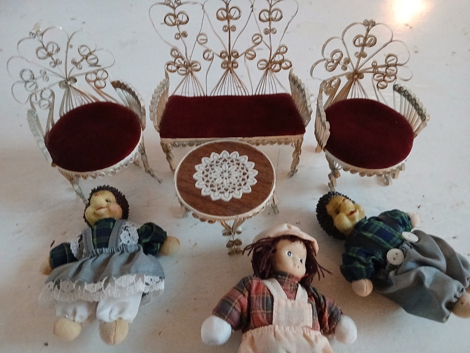 prachtige meubeltjes brocant, Ophalen of Verzenden, Zo goed als nieuw, Poppenhuis