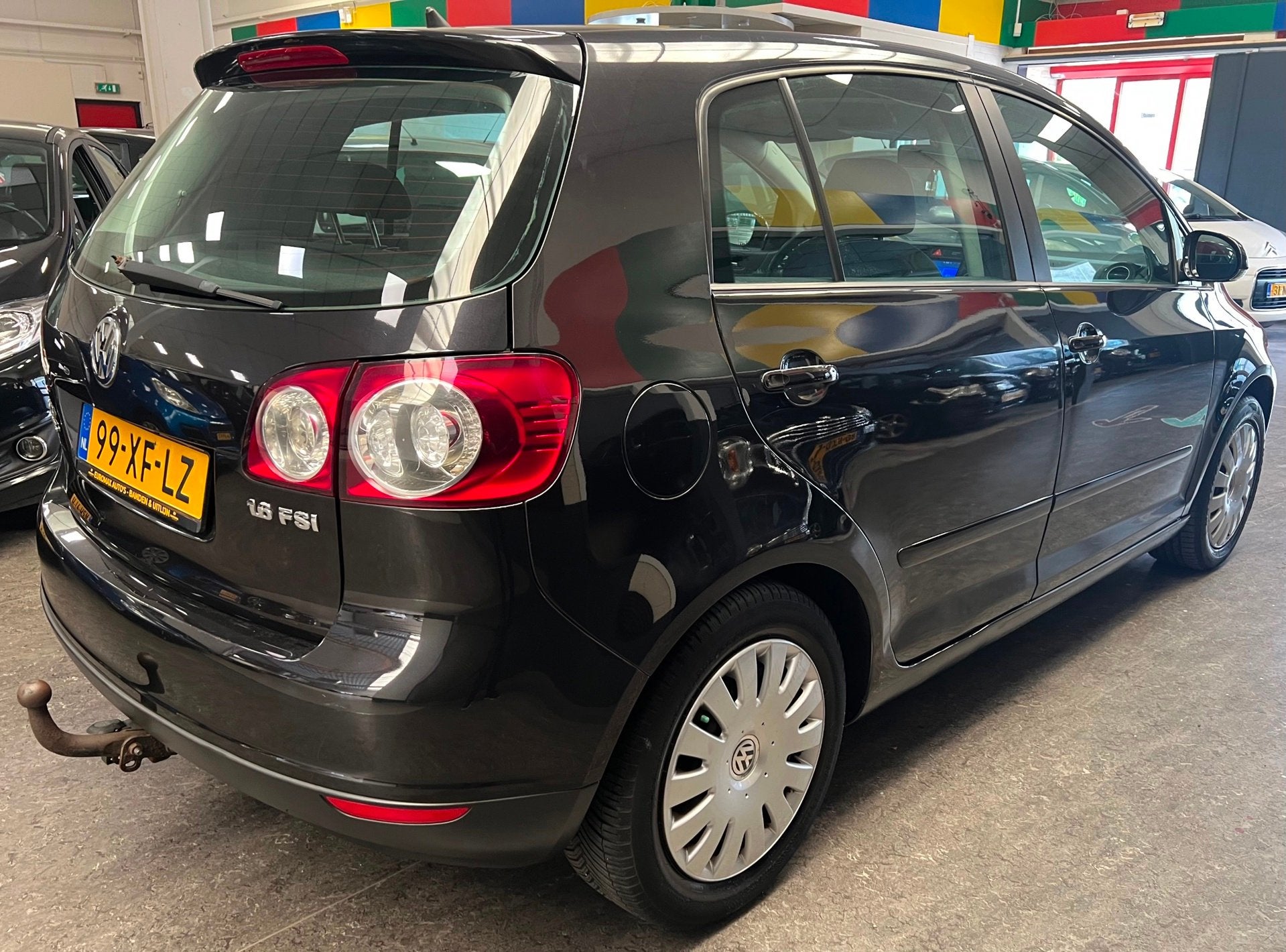 Volkswagen Golf Plus 1.6 FSI Optive 3 - Cruise Control - Car, Auto's, Volkswagen, Stof, Gebruikt, Zwart, 4 cilinders