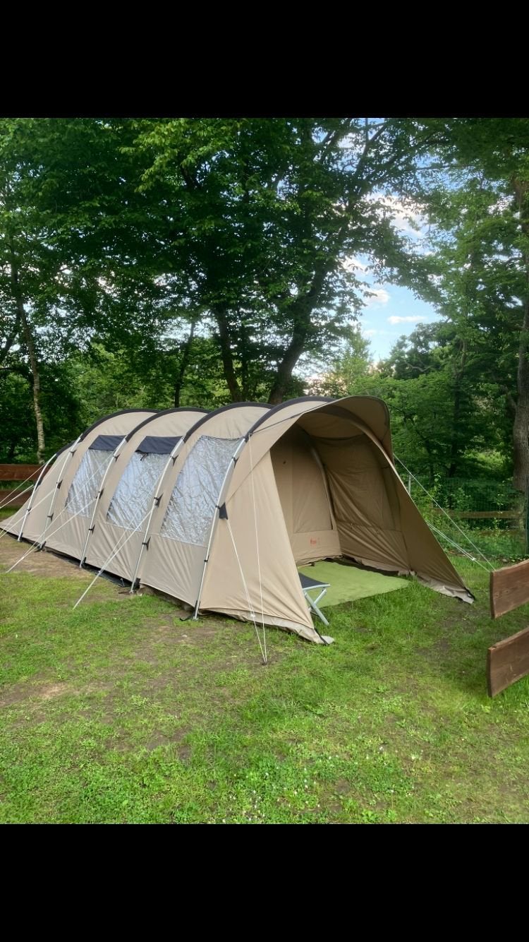 Tunnel tent 4 personen, Ophalen of Verzenden, Zo goed als nieuw, Tot en met 4