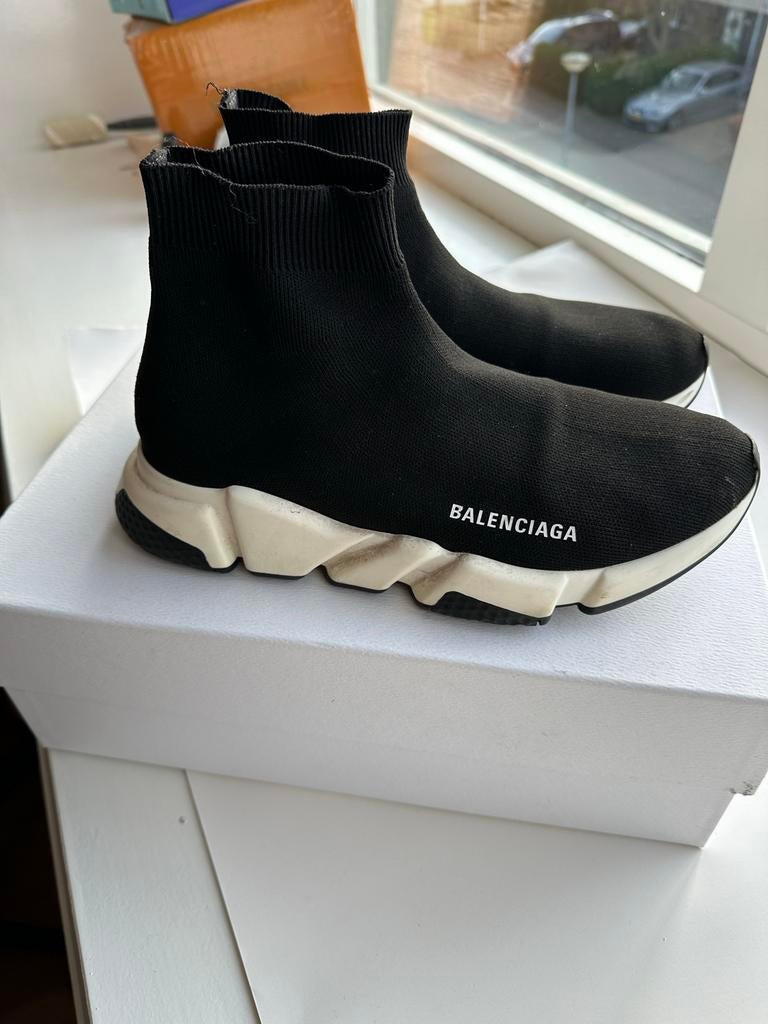 Balenciaga Speed Trainer Sneakers Zwart - Maat 41, Zwart, Ophalen of Verzenden, Sneakers of Gympen, Zo goed als nieuw