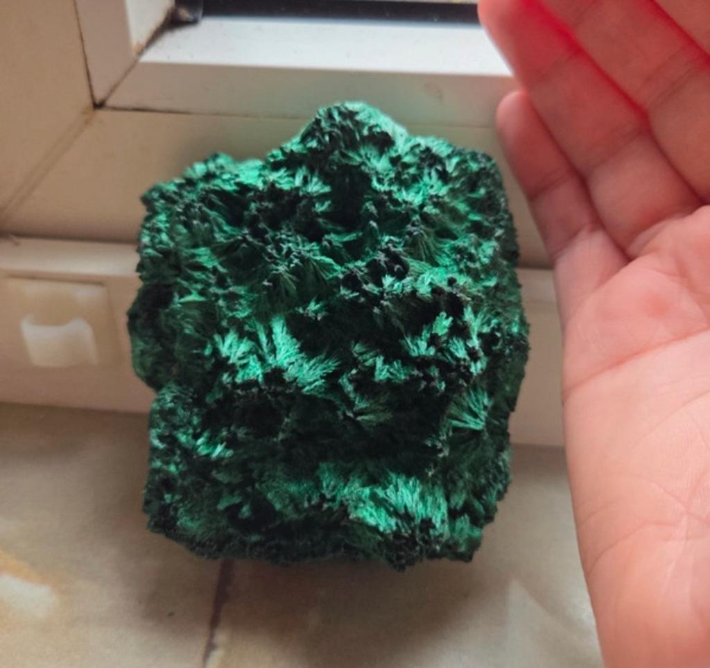 Zijde Malachiet, Ophalen, Mineraal