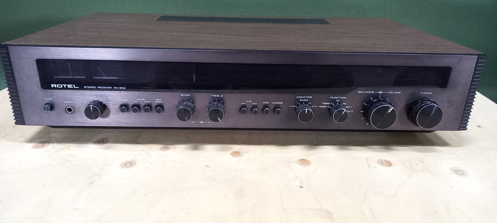 Top versterker! Rotel RX-802, Ophalen of Verzenden, Gebruikt, Analoog