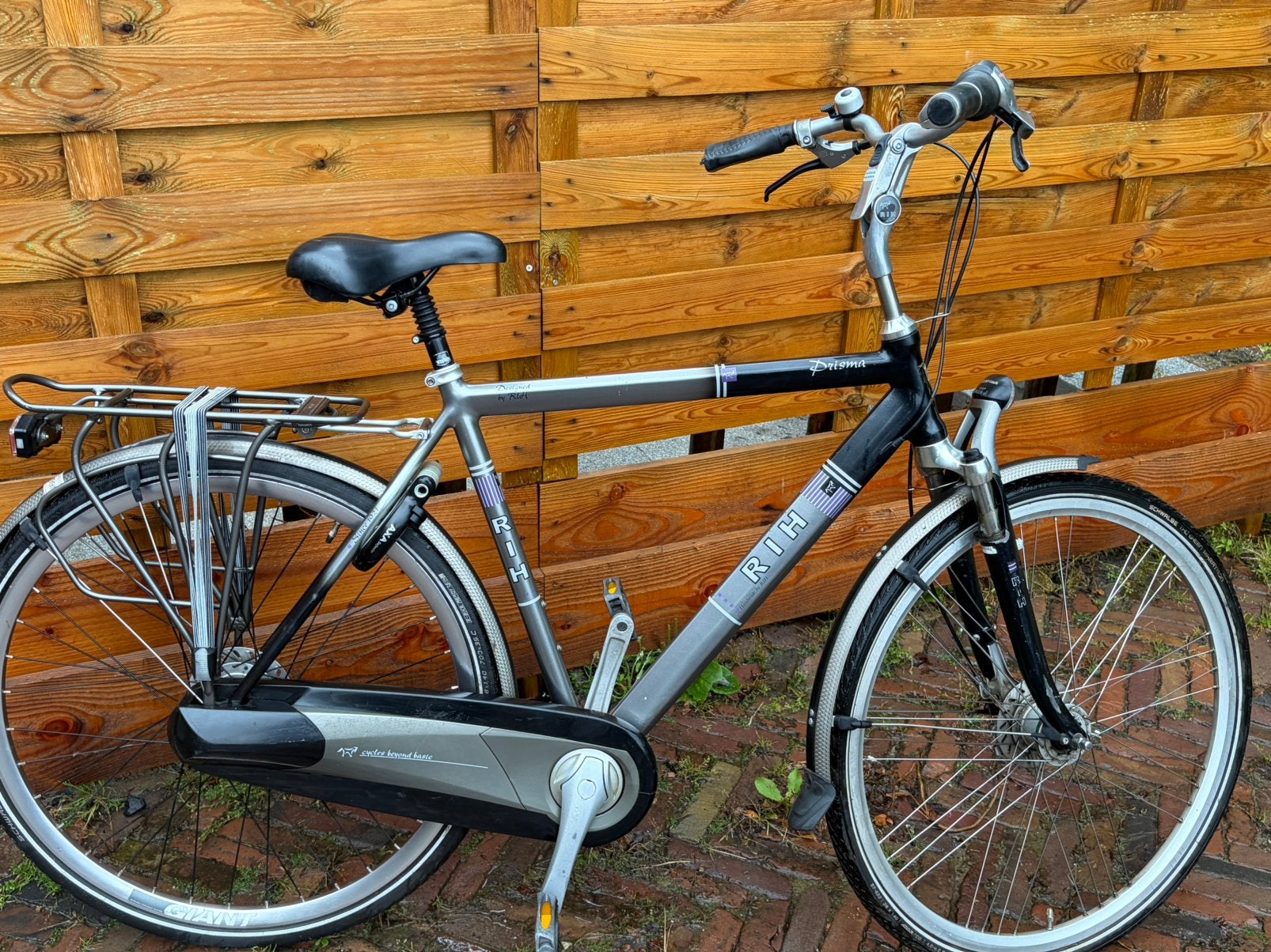 RIH prisma herenfiets 8 versnellingen 56 cm, Fietsen en Brommers, Fietsen | Heren | Herenfietsen, Gebruikt, Versnellingen, 53 tot 57 cm