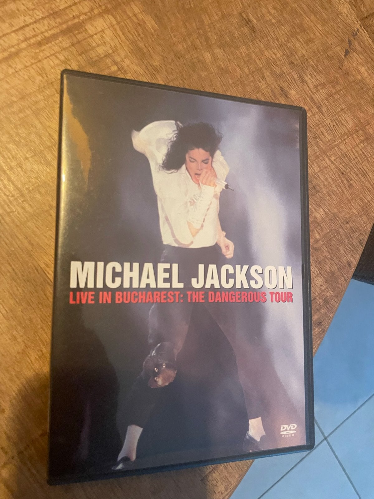 Michael Jackson - Live in Bucharest: The Dangerous Tour DVD, Alle leeftijden, Ophalen of Verzenden, Gebruikt, Concert