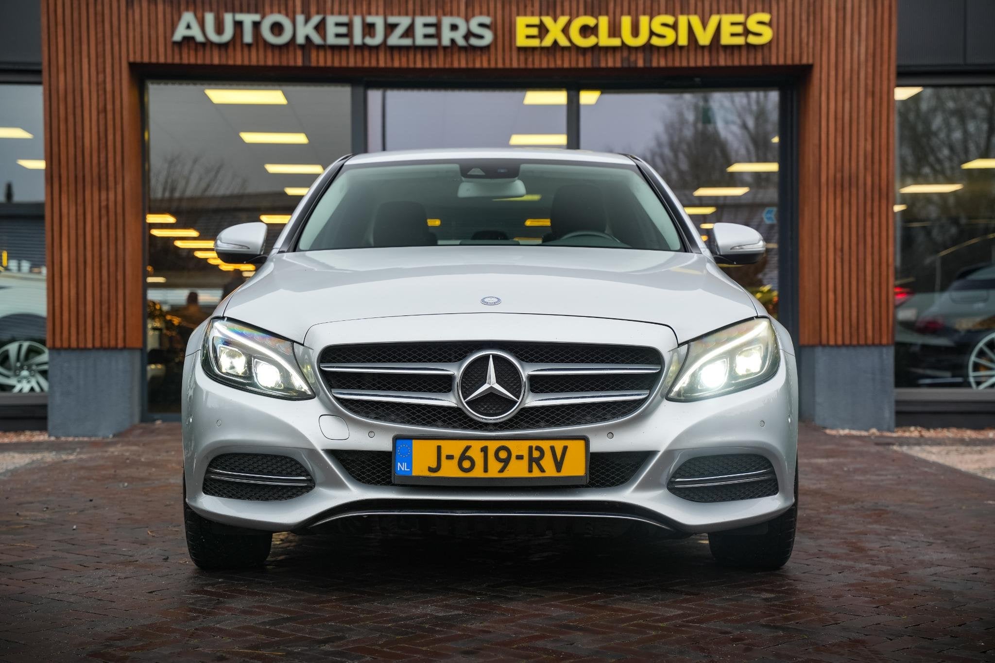 Mercedes-Benz C-klasse 180 Prestige Edition C Navigatie Stoe, Automaat, Euro 5, Zwart, Bedrijf