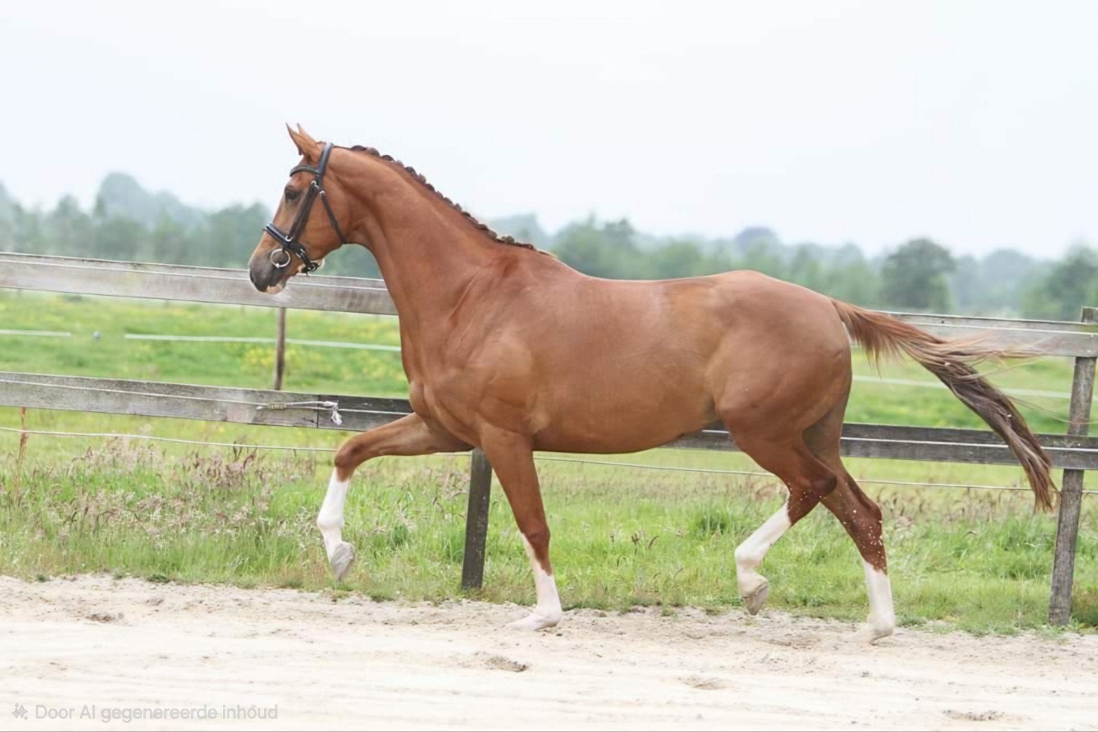 6jarige en 12jarige dressuurmerrie te koop, Dieren en Toebehoren, Paarden, Merrie, Recreatiepaard, 3 tot 6 jaar