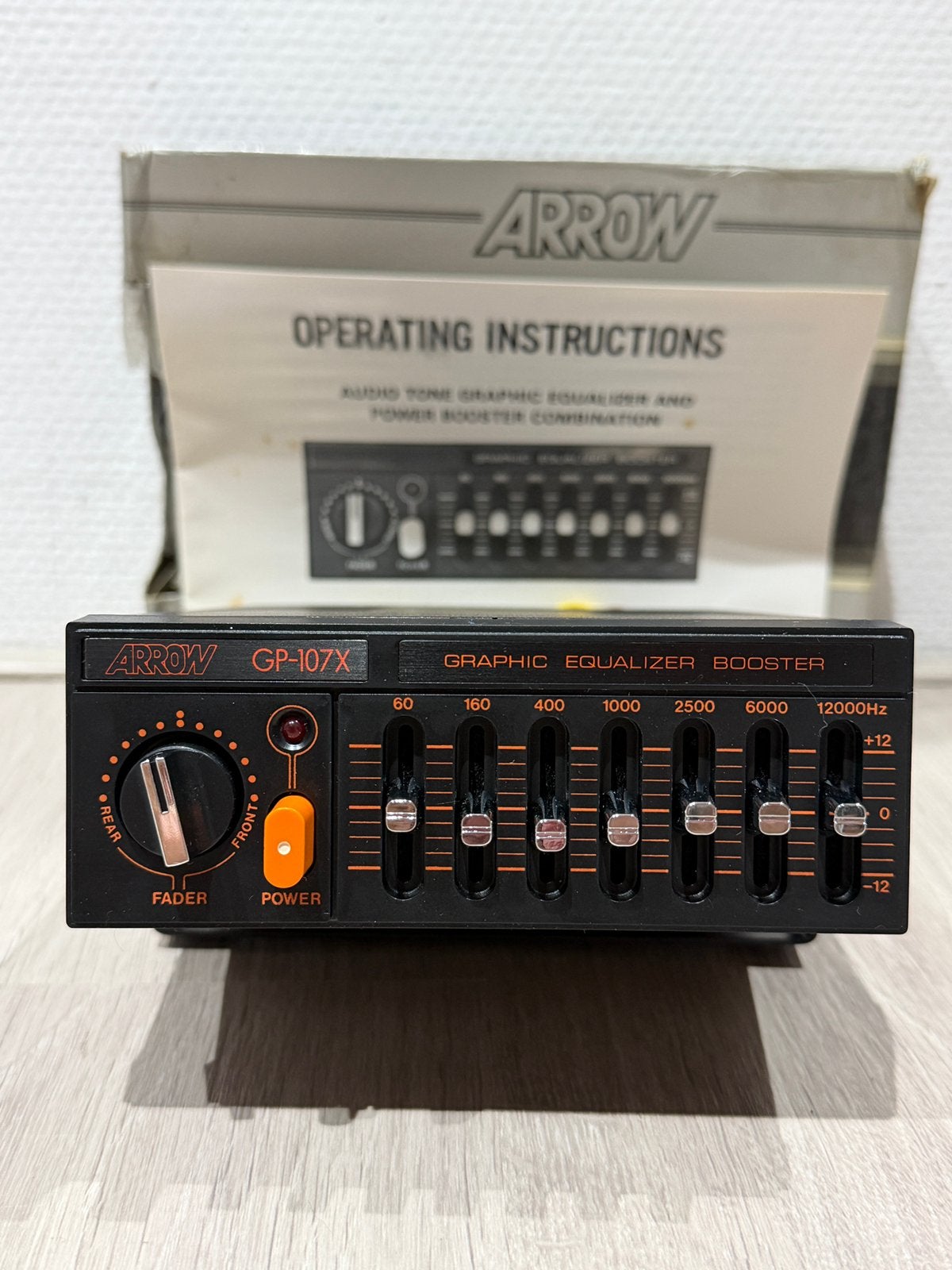 Ongebruikte vintage equalizer, Ophalen of Verzenden, Nieuw