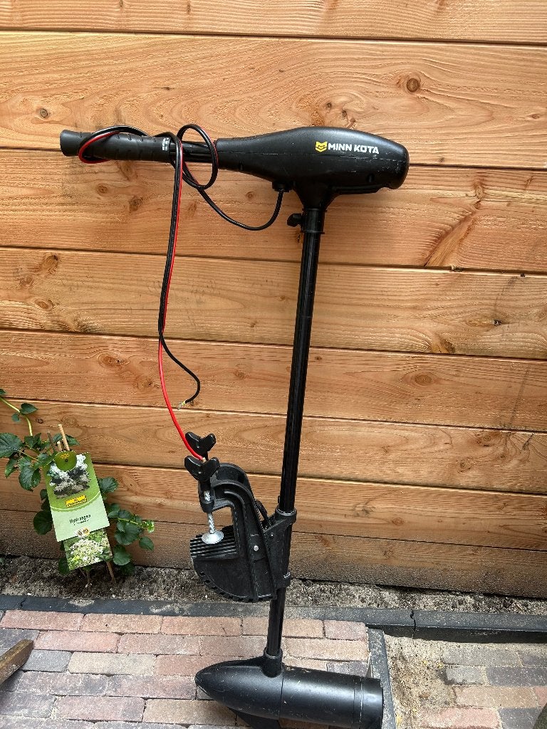 Minn kota endura max 55 trolling motor &battery& charger, Ophalen, Gebruikt