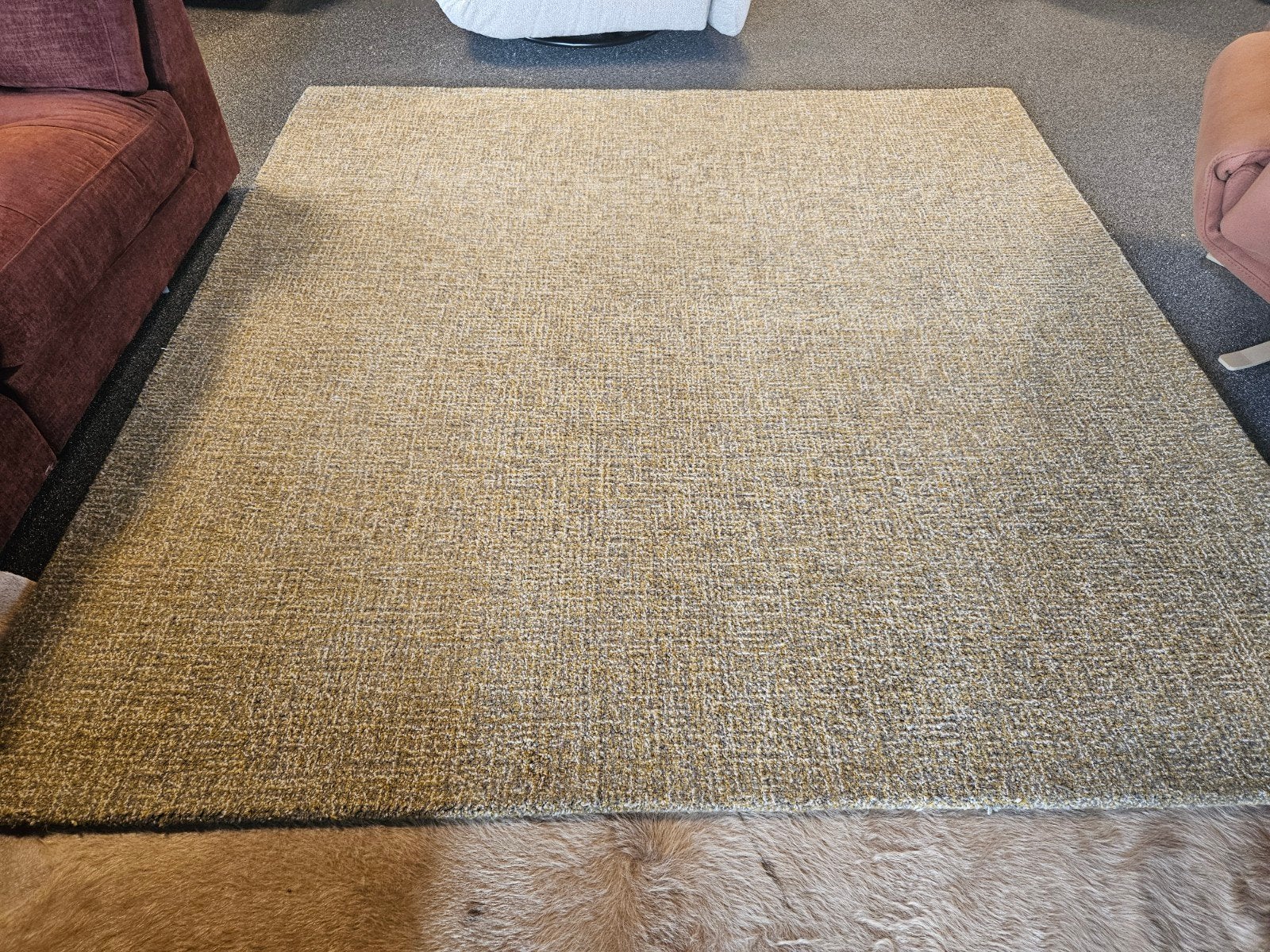 vloerklees wol AVENTURA opruiming, Verzenden, Groen, Tapijt