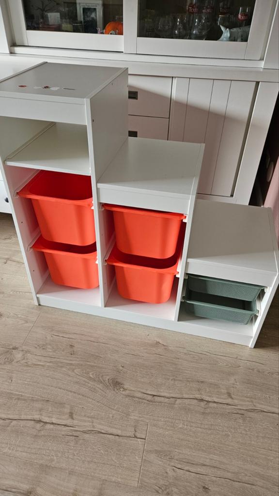 1x IKEA Trofast kast met manden voor speelgoedopslag, Ophalen