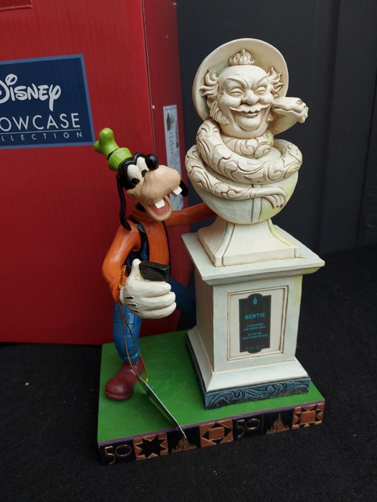 Jim Shore Retired Disney Traditions Goofy 50years WDW beeld, Ophalen, Goofy of Pluto, Nieuw, Beeldje of Figuurtje
