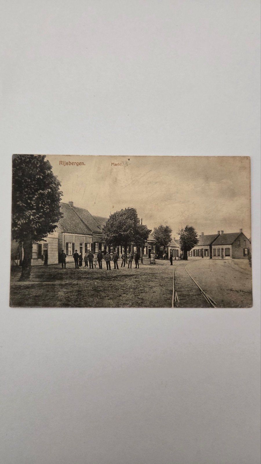 Rijsbergen. ansichtkaart., Verzenden, Voor 1920