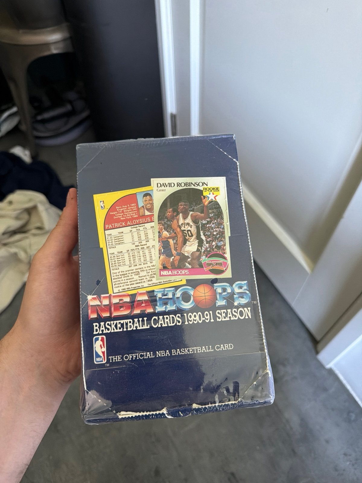 NBA Hoops Basketball Cards 1990-91 Season Box Sealed, Ophalen of Verzenden, Nieuw