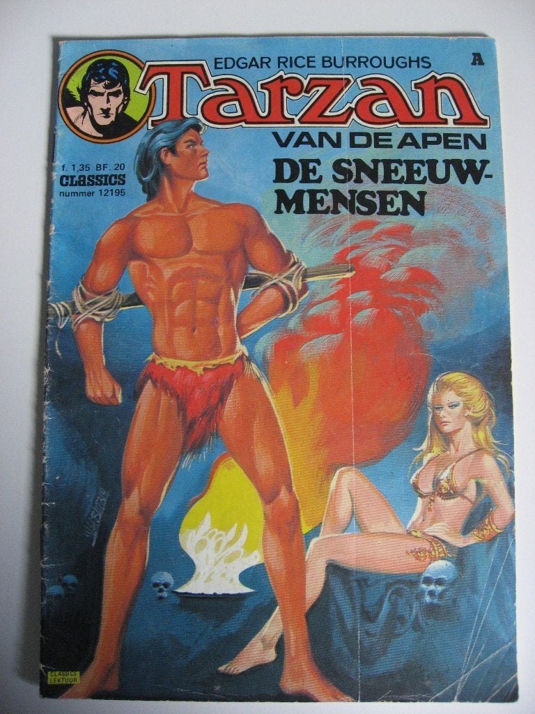 Tarzan van de Apen. Nr 12195 De Sneeuwmensen., Boeken, Eén stripboek, Ophalen of Verzenden, Gelezen