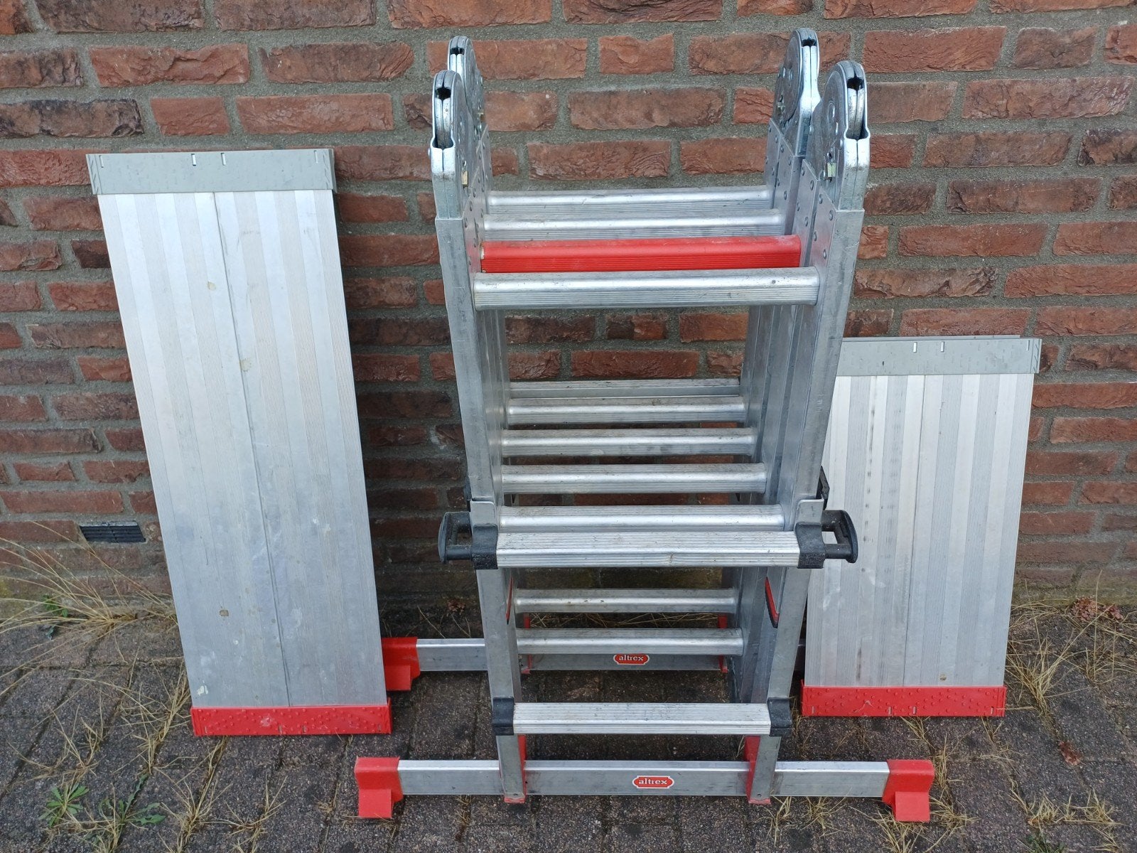 Altrex Varitrex All-in-One vouwladder/trap, Ophalen, 2 tot 4 meter