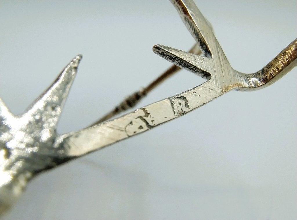 Zilveren hangtreeft, B. Nickels, Deventer, 1693, Antiek en Kunst, Verzenden, Zilver