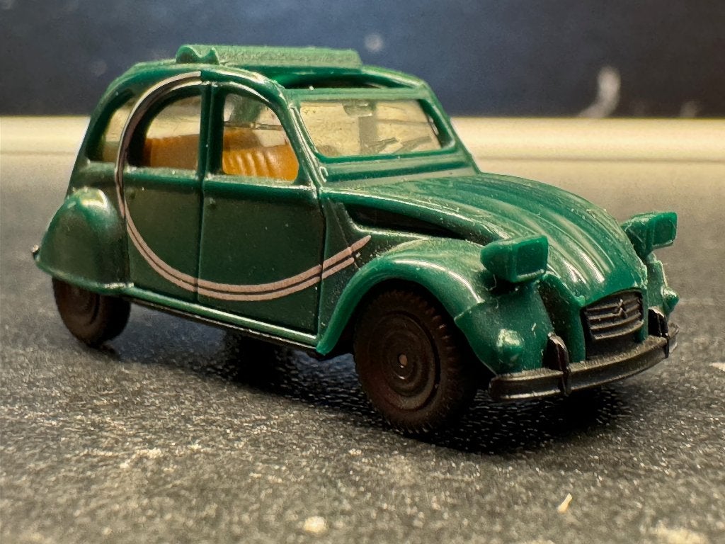 Classic-2583: Citroën 2 CV Charleston - lelijke eend, Ophalen of Verzenden, Gebruikt, Auto, Herpa