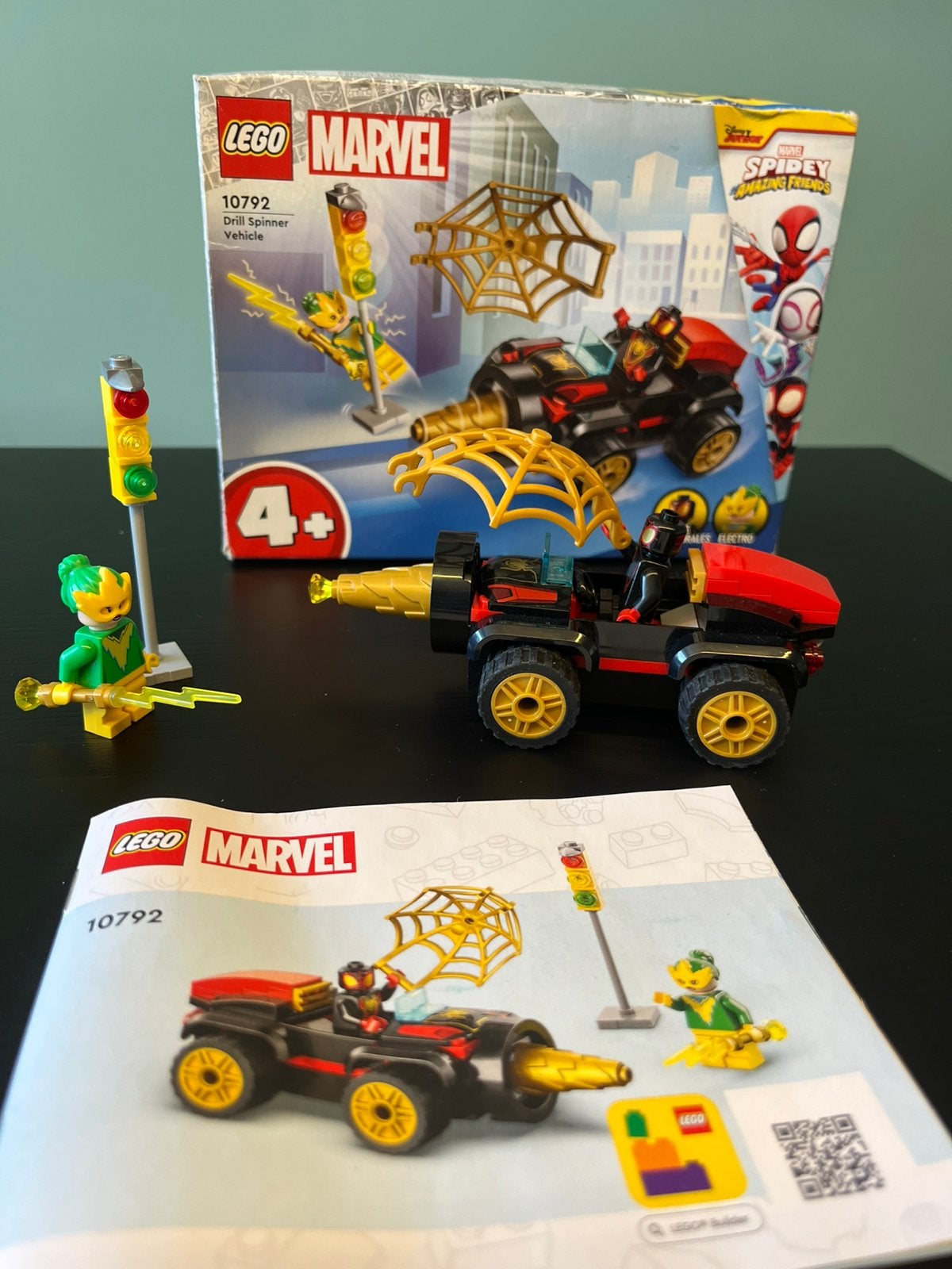 LEGO set 10792 Marvel Drill Spinner Vehicle, Kinderen en Baby's, Speelgoed | Duplo en Lego, Marvel, Lego, Compleet, Ophalen of Verzenden