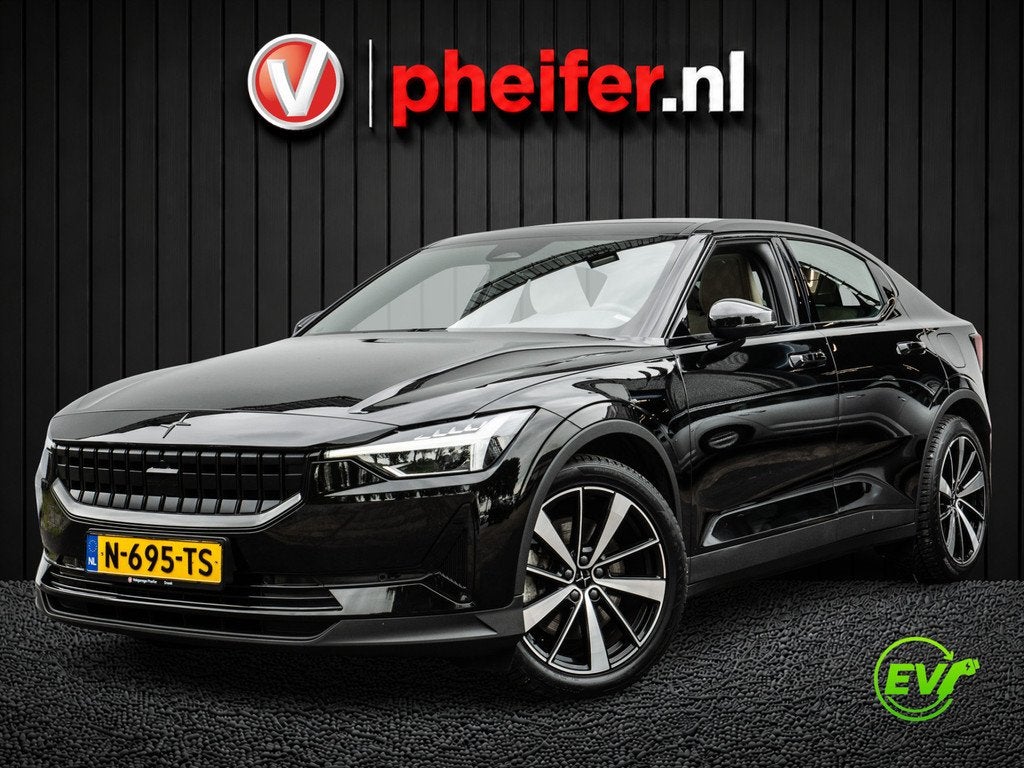 Polestar 2 Long Range Single Motor 78 kWh SOH 90% Trekhaak/, Auto's, Polestar, Polestar 2, Gebruikt, Beige, Met garantie (alle)