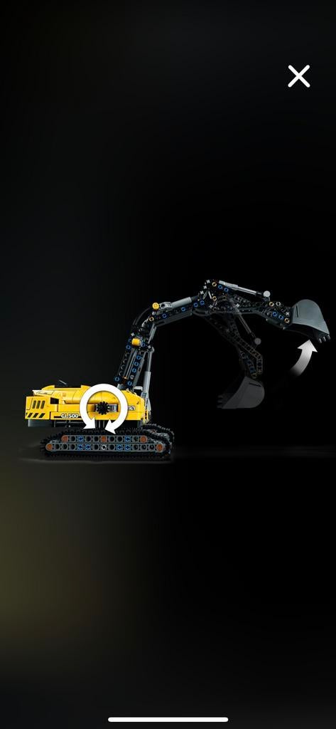 Lego Technic Graafmachine Onderdelen (Zak), Ophalen of Verzenden, Gebruikt, Overige merken