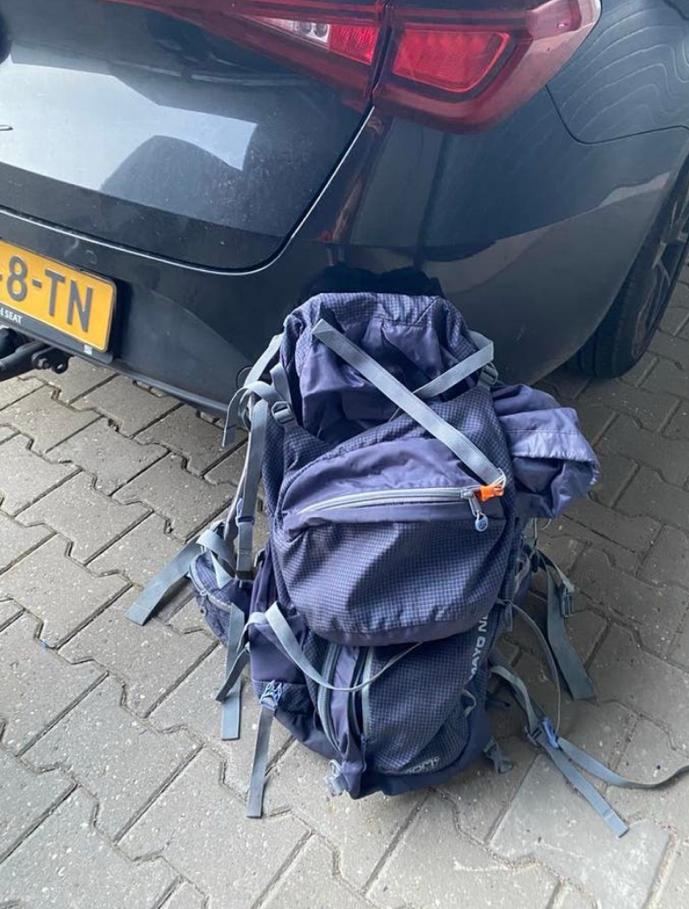 Backpack lowe alpine alpamayo nd 55 75 blauw, Ophalen of Verzenden, Gebruikt, Blauw