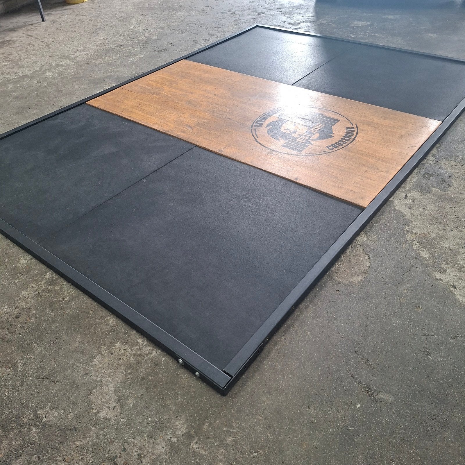 Crossmaxx Olympische Deadlift Platform, Sport en Fitness, Ophalen, Gebruikt, Overige typen