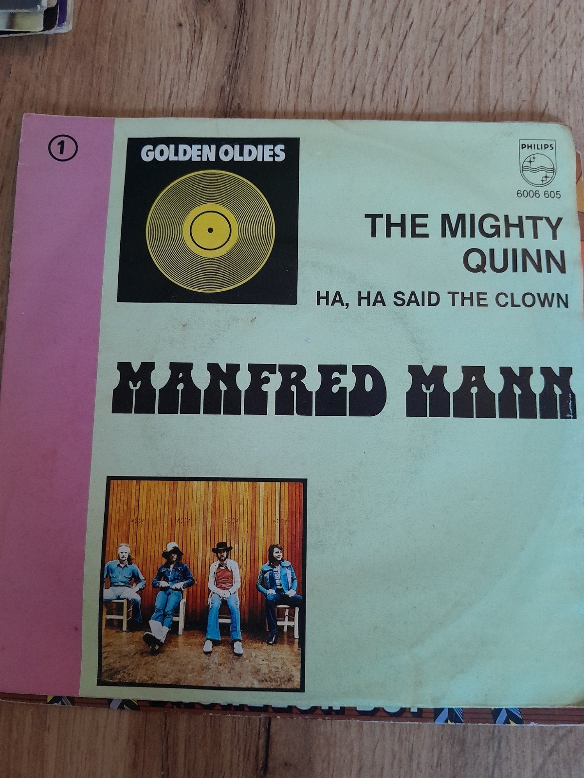 Manfred mann 7inch the mighty quinn, Cd's en Dvd's, Vinyl Singles, Ophalen of Verzenden, Zo goed als nieuw, Pop