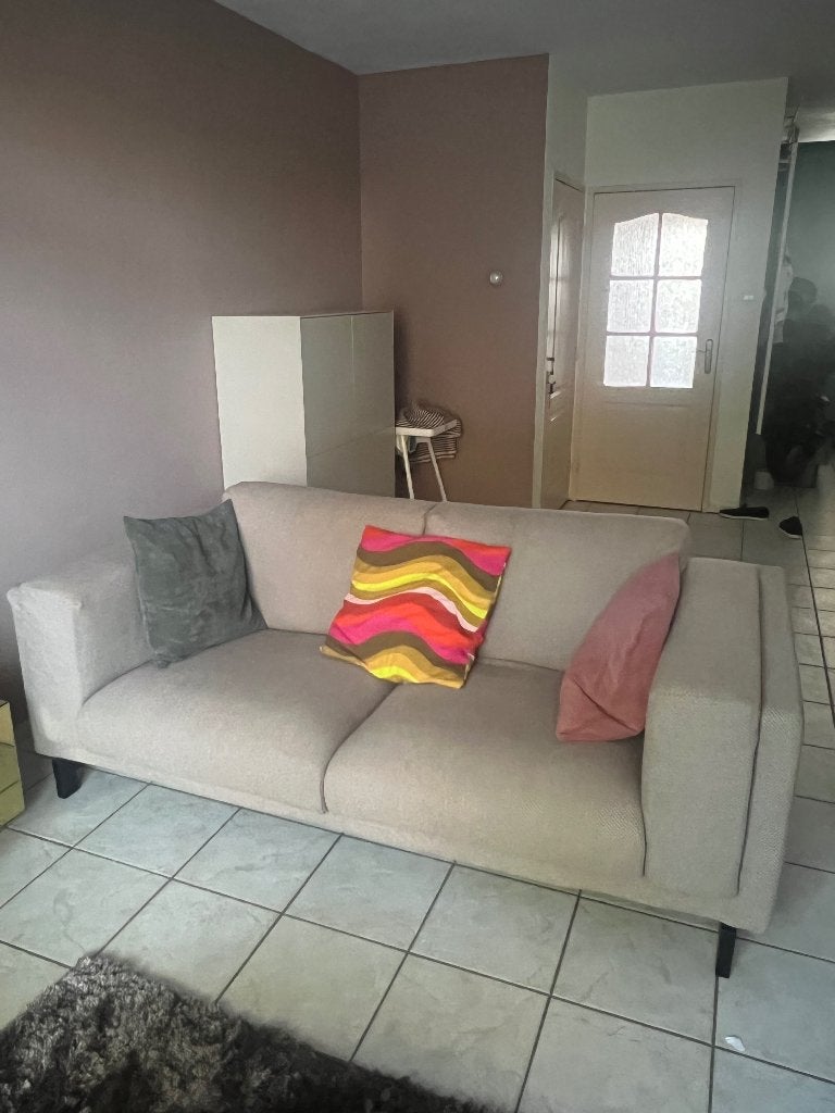Zithoek Leiderdorp, Huis en Inrichting, Banken | Bankstellen, Ophalen, Zie foto, Gebruikt, 75 tot 100 cm