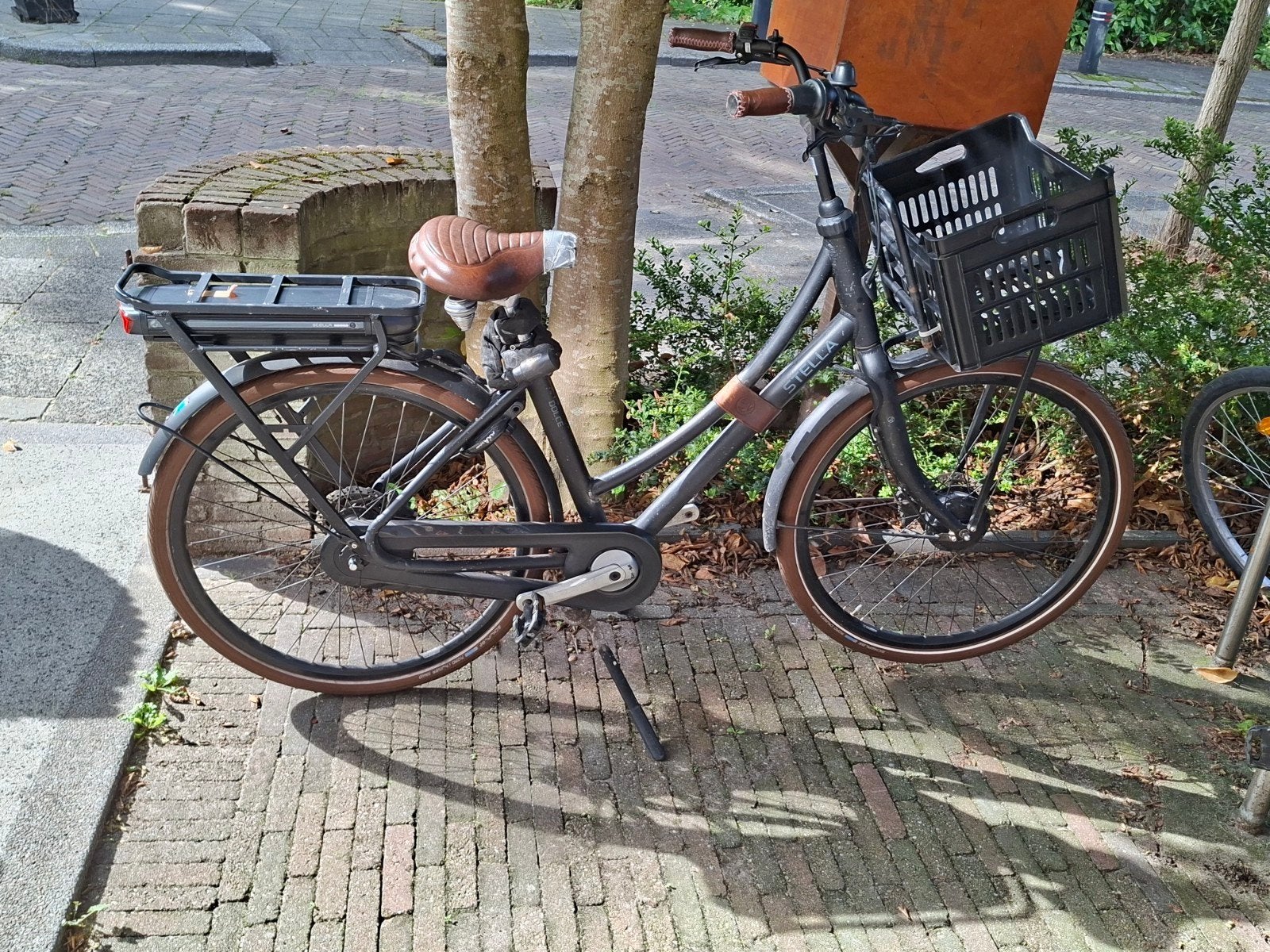 Stella Dolce Transporter fiets zwart maat M, Gebruikt, 51 tot 55 cm, 50 km per accu of meer, Ophalen