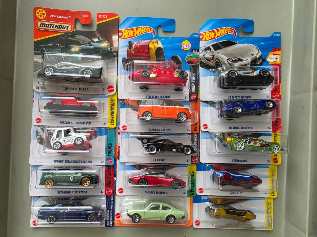 Hot Wheels Collectie partij van 15 HotWheels, Verzenden, Nieuw, Auto