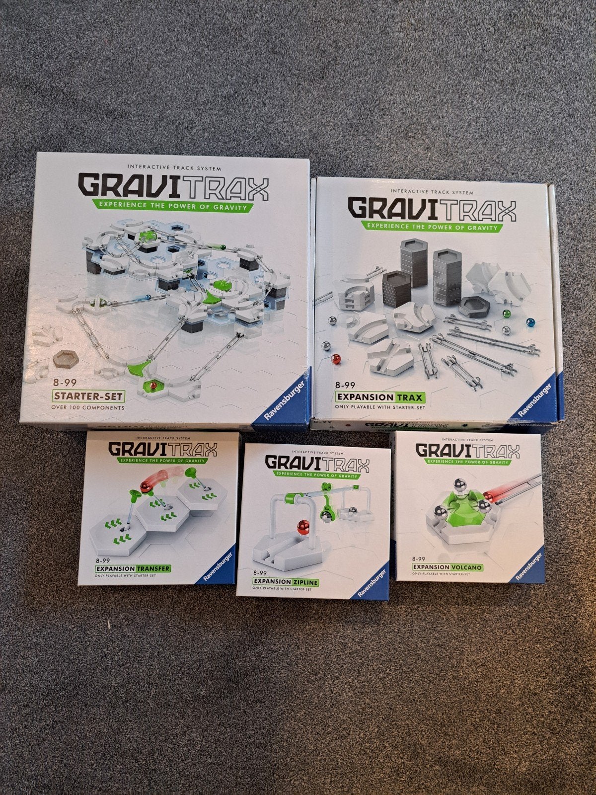 GraviTrax Starter-Set met diverse uitbreidingen, Ophalen, Zo goed als nieuw, Overige merken