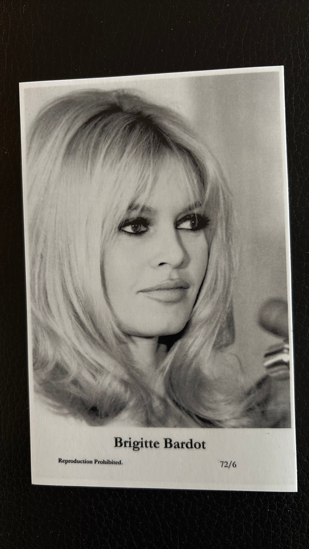 Brigitte Bardot Ansichtkaart in prima staat, Verzenden, 1980 tot heden, Ongelopen, Sterren en Beroemdheden