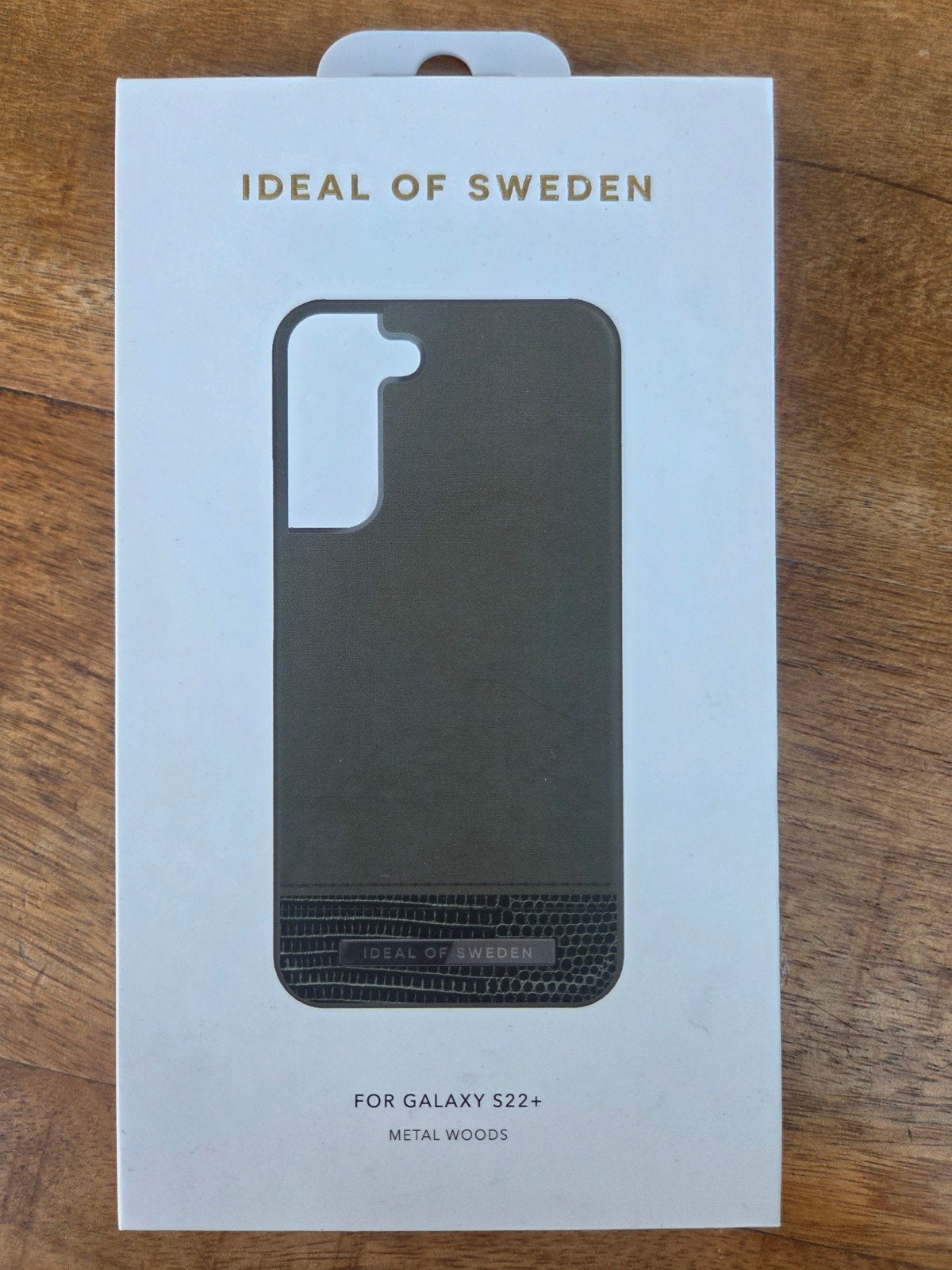 Ideal of Sweden Hoesje voor Samsung Galaxy S22+ Metal Woods, Ophalen of Verzenden, Nieuw, Overige modellen, Hoesje of Tasje