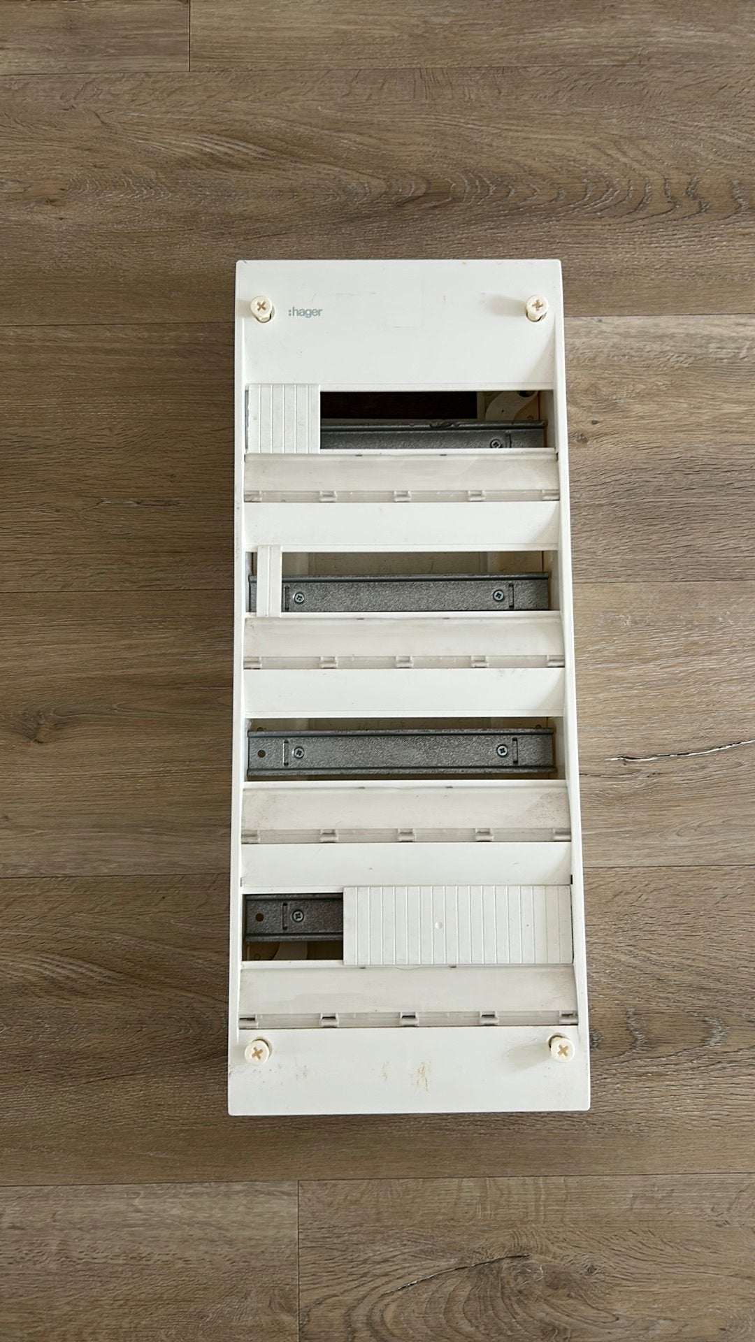 Hager - Meterkast / Verdeelkast - 48 modules, Doe-het-zelf en Verbouw, Elektra en Kabels, Ophalen of Verzenden, Zo goed als nieuw